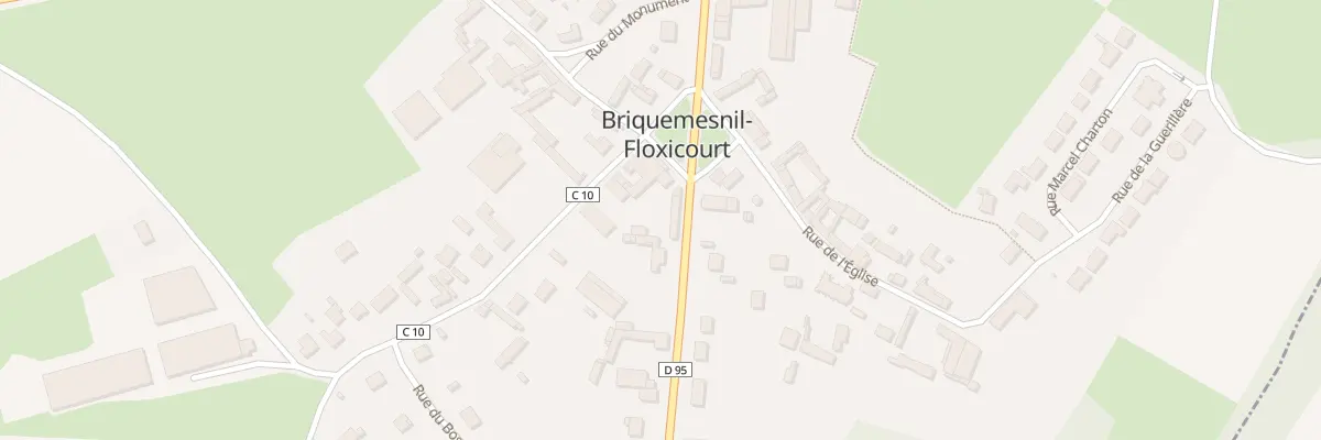Plan du 2A Rue de Fluy à Briquemesnil-Floxicourt