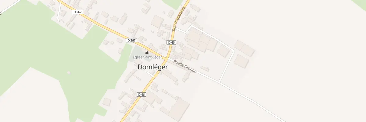 Plan du 2 Rue de la Croix à Domléger-Longvillers
