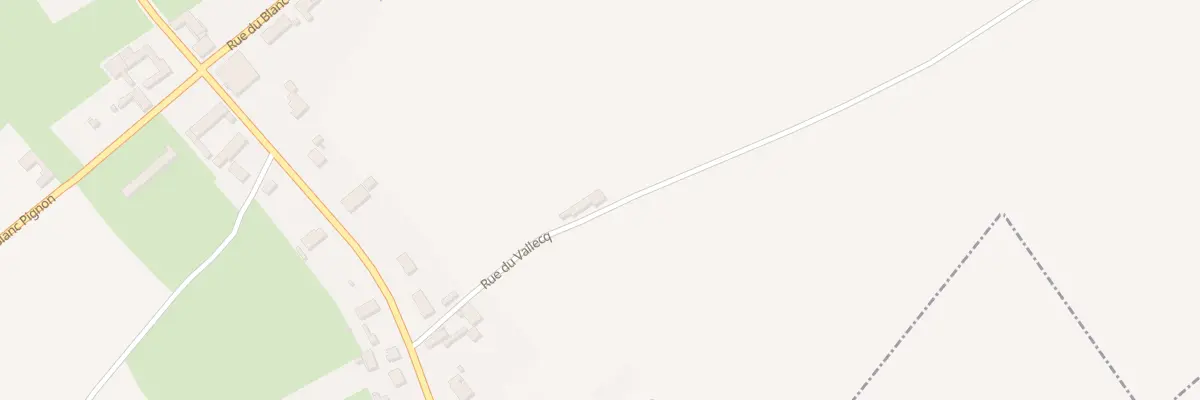 Plan du 171 Rue du Vallecq à Zutkerque