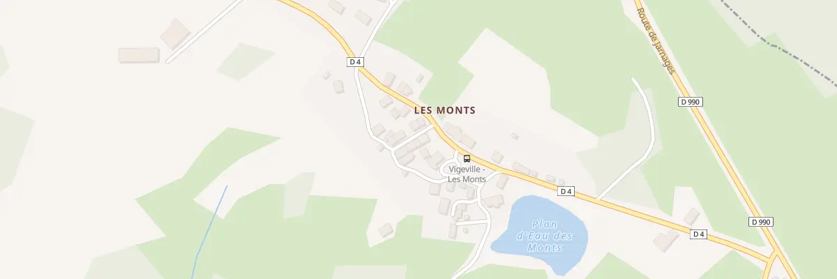 Plan du 16 Les Monts à Vigeville