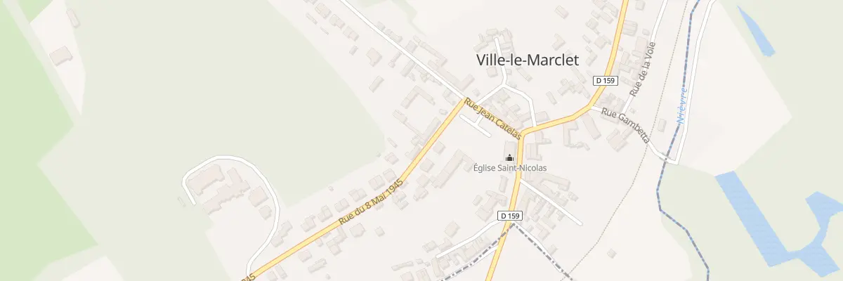 Plan du 6 Rue du 8 Mai 1945 à Ville-le-Marclet