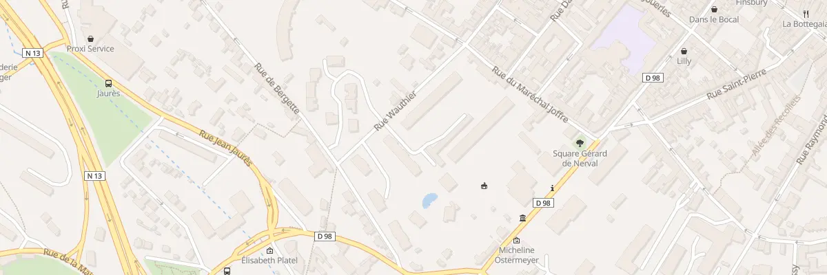 Plan du 45 Rue Wauthier à Saint-Germain-en-Laye