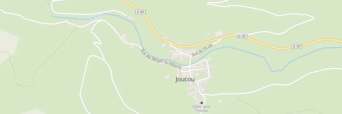 Plan du 8 Le Village à Joucou