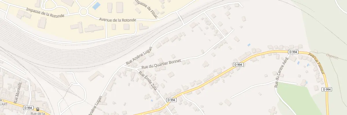 Plan du 11 Rue du Quartier Bonnet à Capdenac-Gare