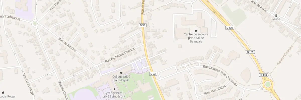 Plan du 81 Rue de Pontoise à Beauvais