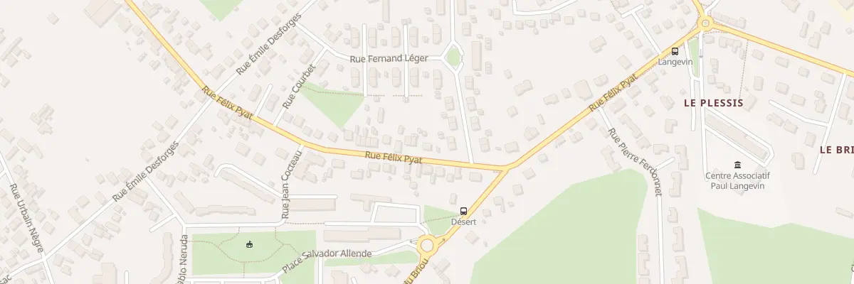 Plan du 93 Rue Félix Pyat à Vierzon