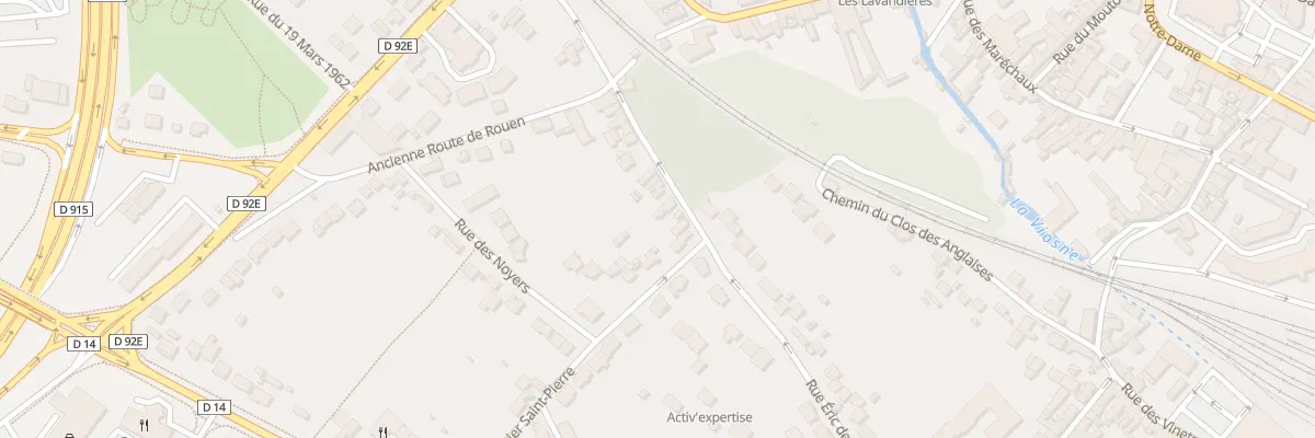 Plan du 43 Rue Eric de Martimprey à Pontoise