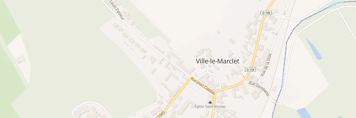 Plan du 8 Rue Jean Catelas à Ville-le-Marclet