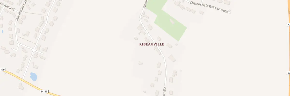 Plan du 12 Rue de Ribeauville à Saint-Crépin-Ibouvillers