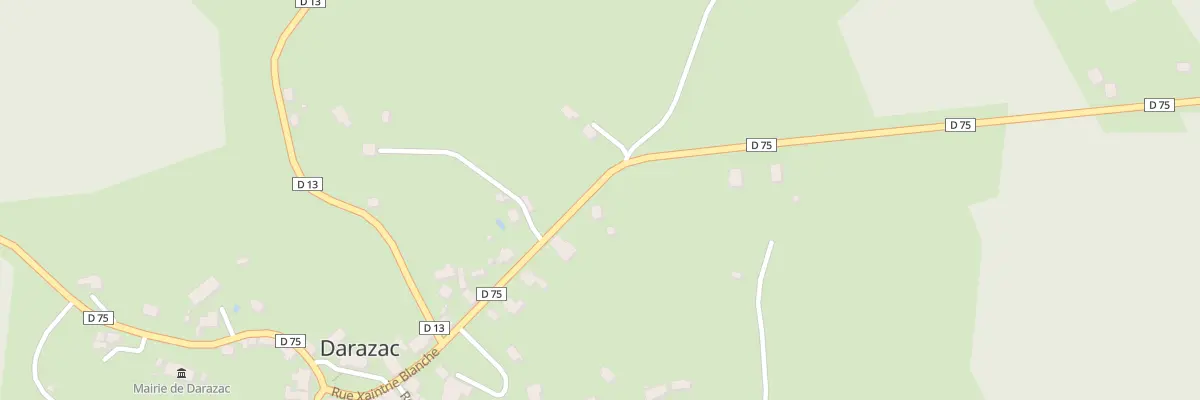Plan du 6 Rte d’Auriac à Darazac