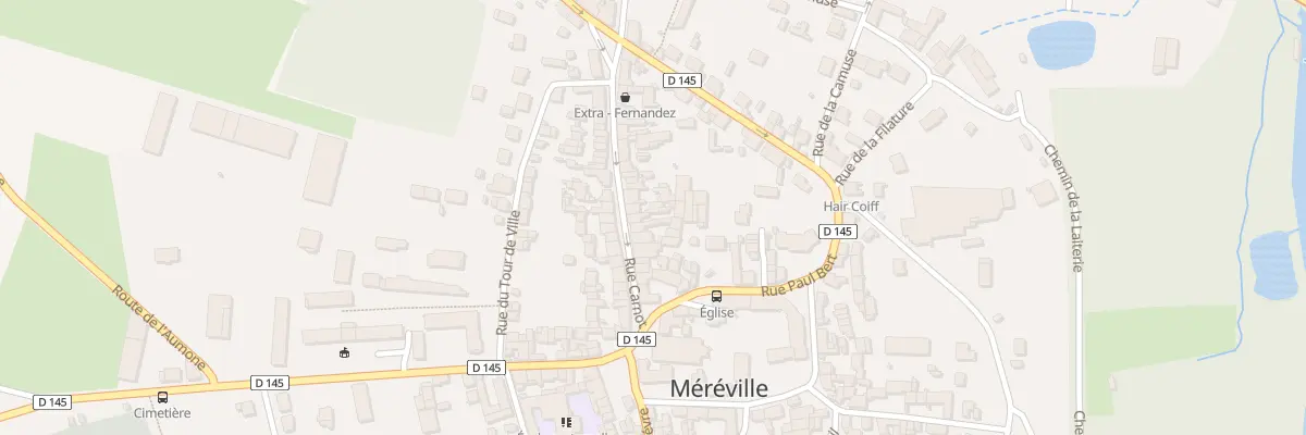 Plan du 12 Rue Carnot au Mérévillois