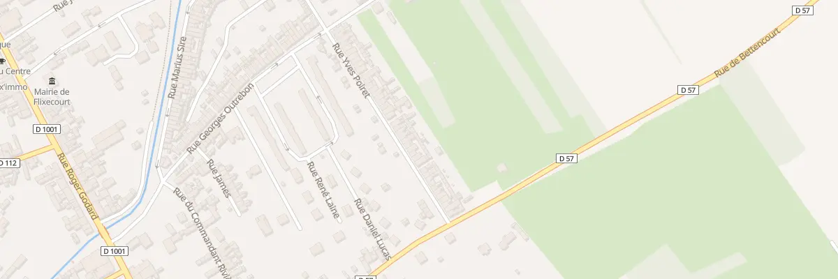 Plan du 172 Rue Yves Poiret à Flixecourt