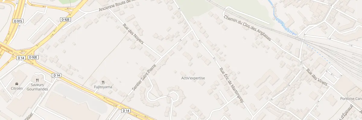 Plan du 31T Rue Eric de Martimprey à Pontoise