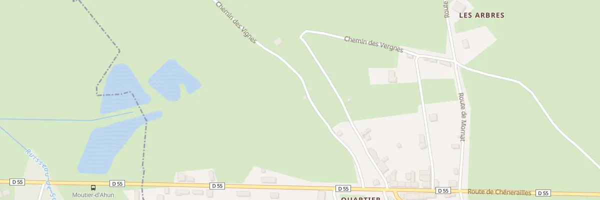 Plan du 2 Che des Vignes à Lavaveix-les-Mines