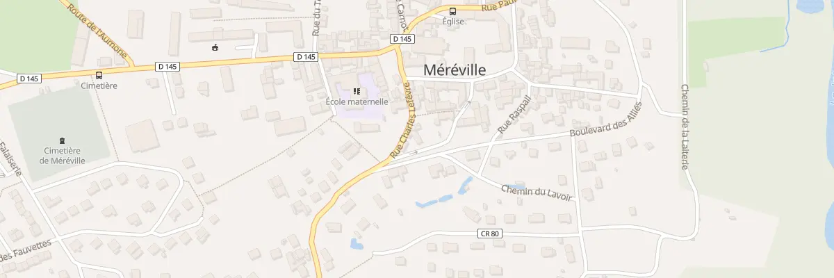 Plan du 3 Rue Charles Lefevre au Mérévillois