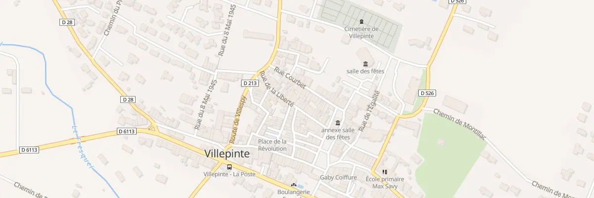 Plan du 25B Rue de la Liberte à Villepinte