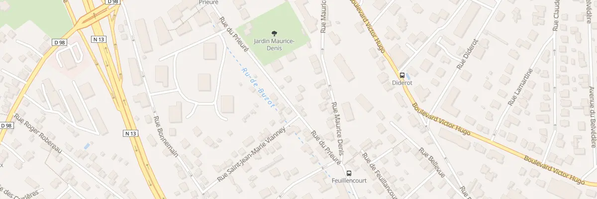 Plan du 17 Rue du Prieuré à Saint-Germain-en-Laye
