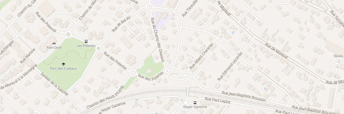 Plan du 24 Rue du Champ des Oiseaux à Marly-le-Roi