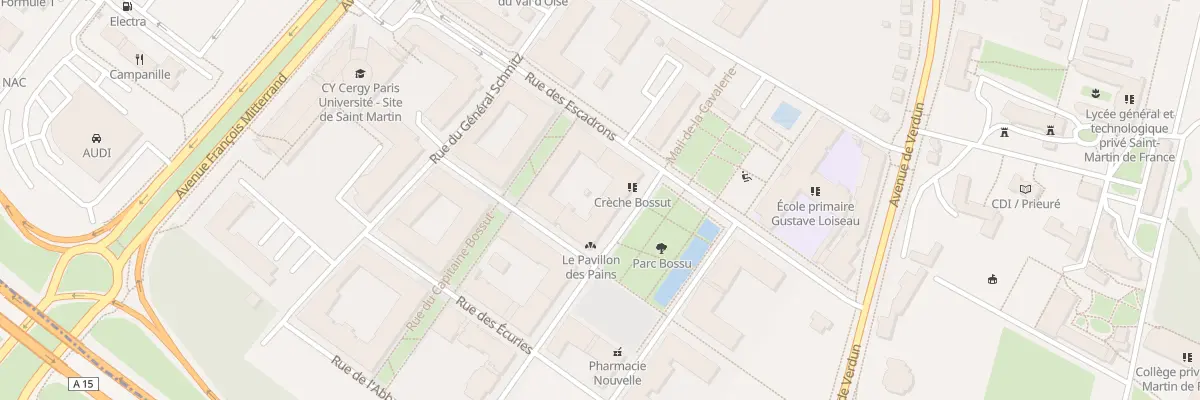 Plan du 7 Rue de la Sellerie à Pontoise
