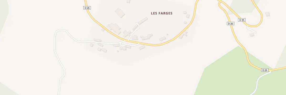 Plan du 5156 Les Farges à Gioux