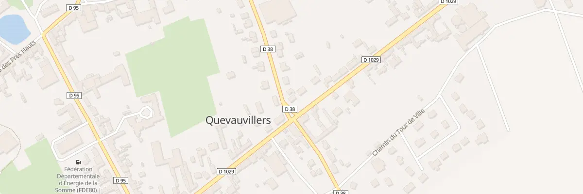 Plan du 5056 Vc Chaussee Thiers à Quevauvillers