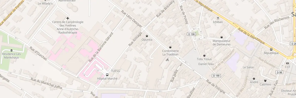 Plan du 73B Rue de Pologne à Saint-Germain-en-Laye
