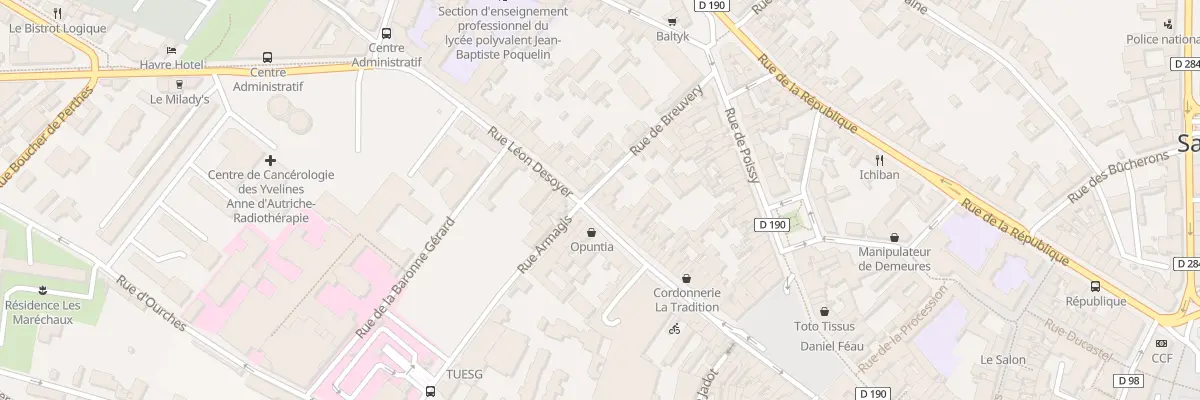 Plan du 48 Rue de Pologne à Saint-Germain-en-Laye