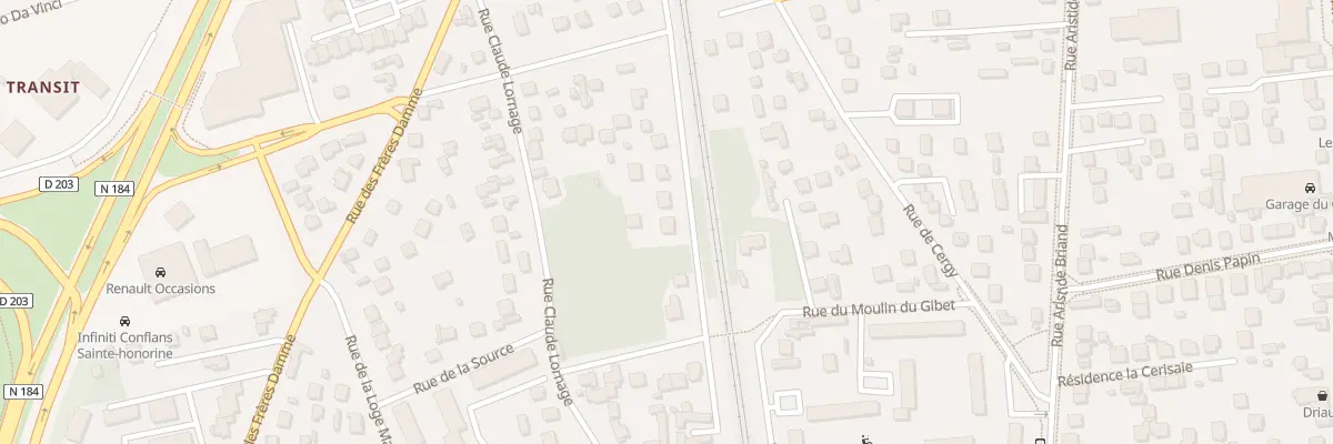 Plan du 9001 Rue Elie et André Trou à Conflans-Sainte-Honorine