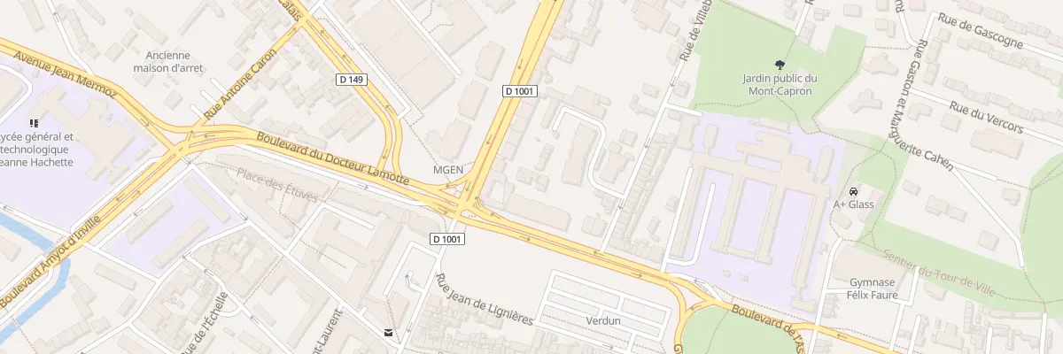 Plan du 4B Rue d’Amiens à Beauvais