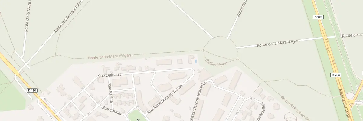 Plan du 7 Rue Quinault à Saint-Germain-en-Laye