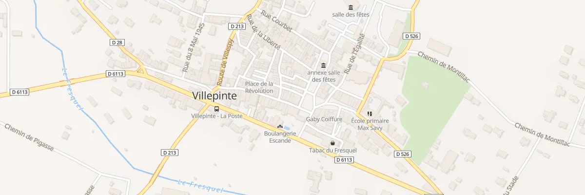 Plan du 31 Rue Victor Hugo à Villepinte
