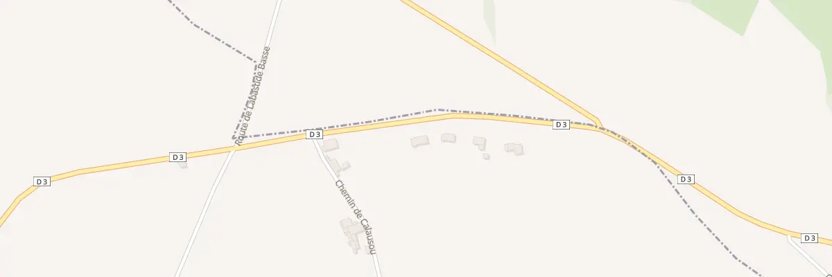 Plan du 89 Rte de Villeneuve sur Vere à Mailhoc