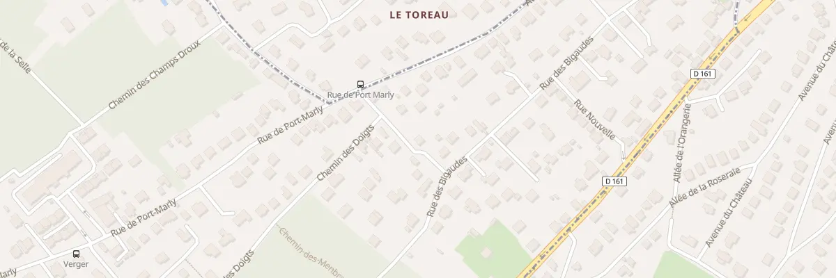 Plan du 5128 Che du Falourdeau à Mareil-Marly