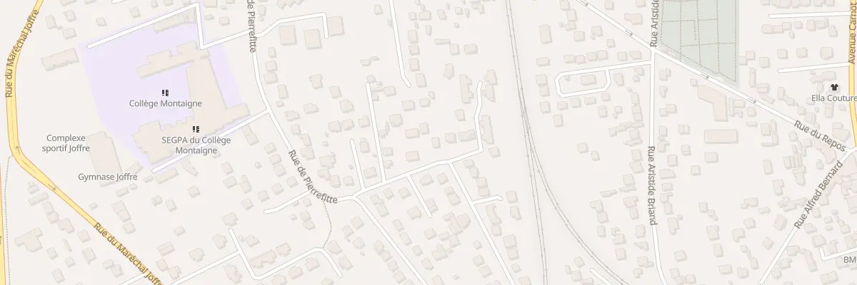 Plan du 44B Rue de la Terre à Fromage à Conflans-Sainte-Honorine