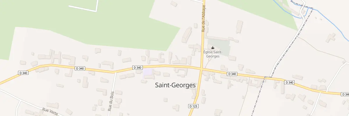 Plan du 14 Rue Principale à Saint-Georges