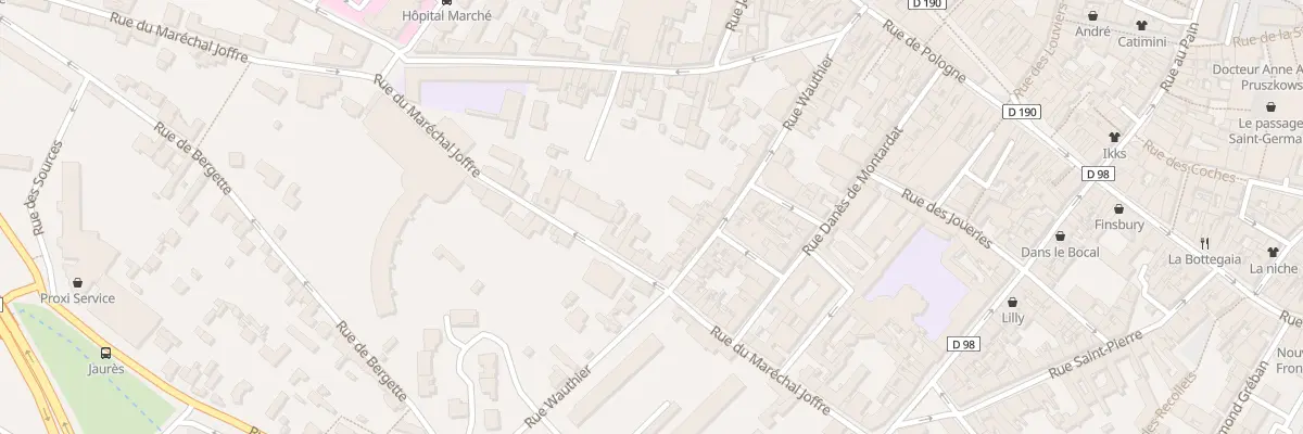 Plan du 36 Rue du Mal Joffre à Saint-Germain-en-Laye