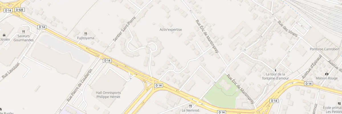 Plan du 9 Rue des Cepages à Pontoise