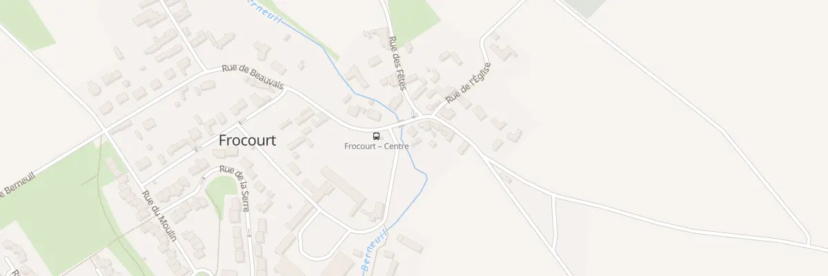 Plan du 6 Rue de Beauvais à Frocourt
