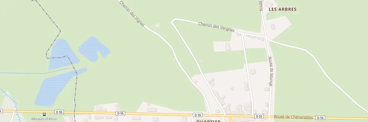 Plan du 5571 Chem des Vignes à Lavaveix-les-Mines