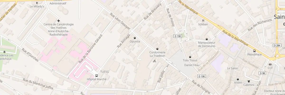 Plan du 73 Rue de Pologne à Saint-Germain-en-Laye