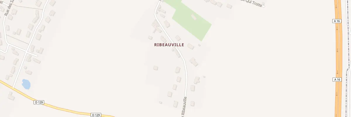 Plan du 14 Rue de Ribeauville à Saint-Crépin-Ibouvillers