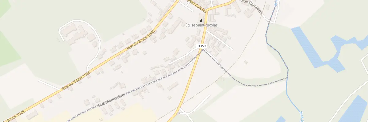 Plan du 10 Rue Marius Sire à Ville-le-Marclet
