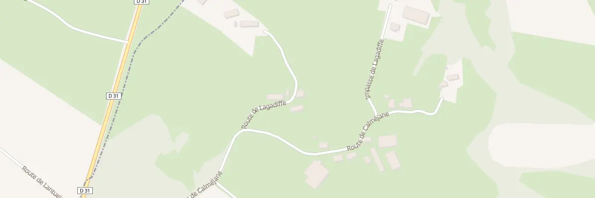 Plan du 5125 Calmejanne à Gorses