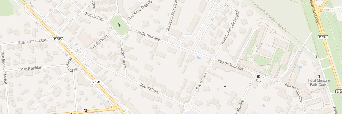 Plan du 23 Rue de Tourville à Saint-Germain-en-Laye