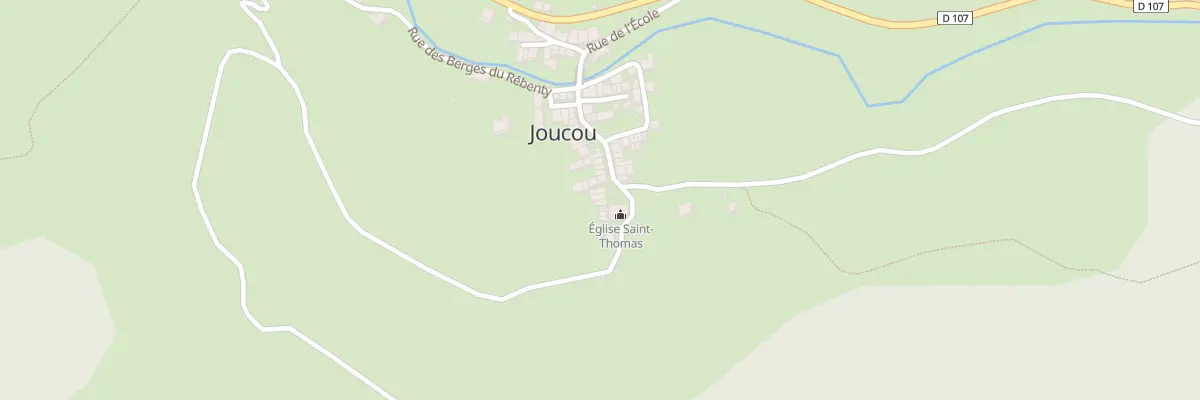 Plan du 21 Le Village à Joucou