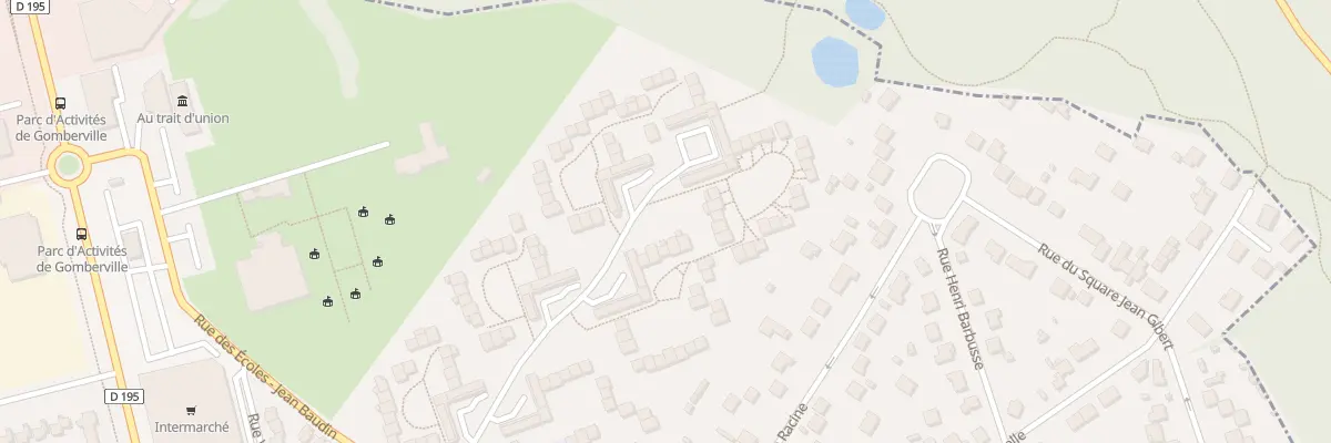 Plan du 89 Av Claude Nicolas Ledoux à Magny-les-Hameaux
