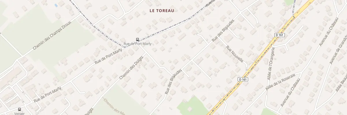 Plan du 54 Rue des Bigaudes à Mareil-Marly