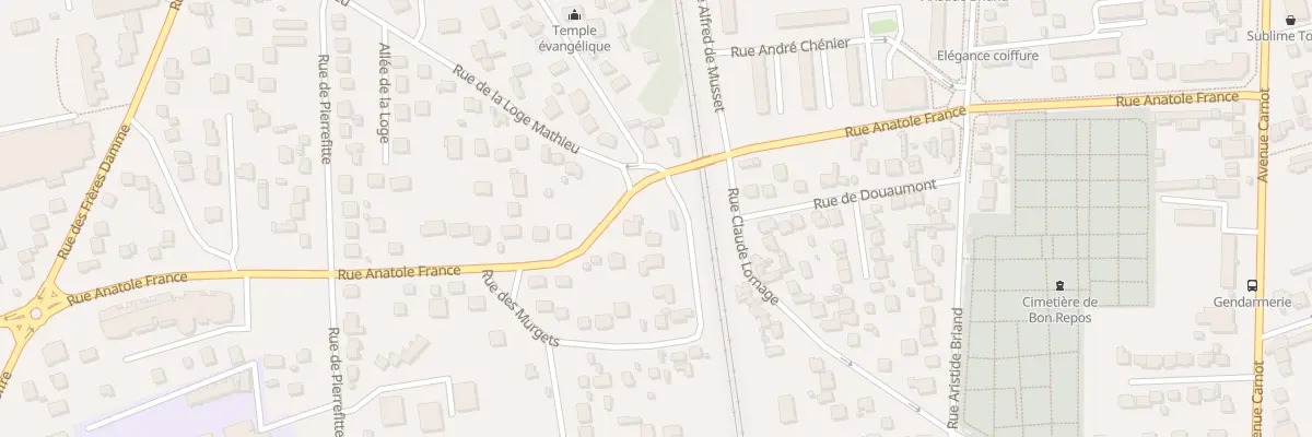 Plan du 35 Rue Anatole France à Conflans-Sainte-Honorine