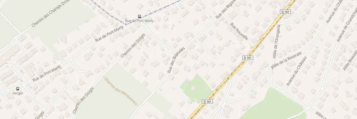 Plan du 53 Rue des Bigaudes à Mareil-Marly