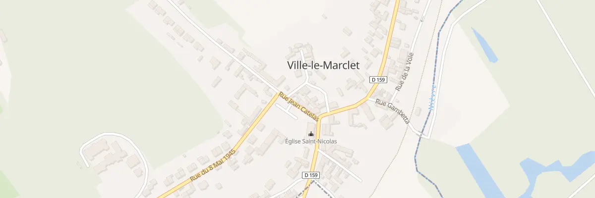 Plan du 4 Rue Jean Catelas à Ville-le-Marclet